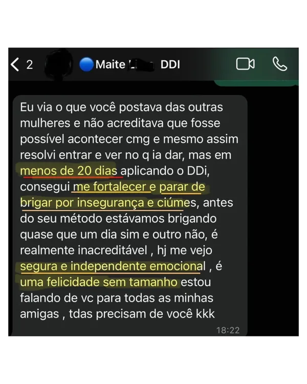 Relato da Natasha